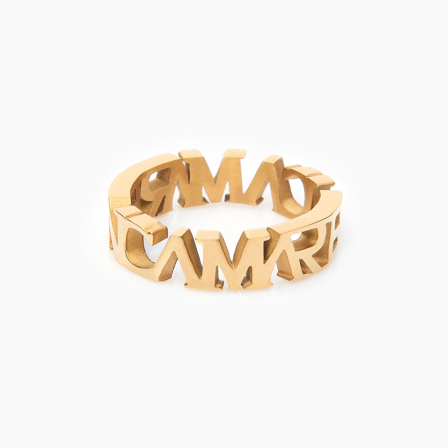 Gouden Marenca Logo Ring