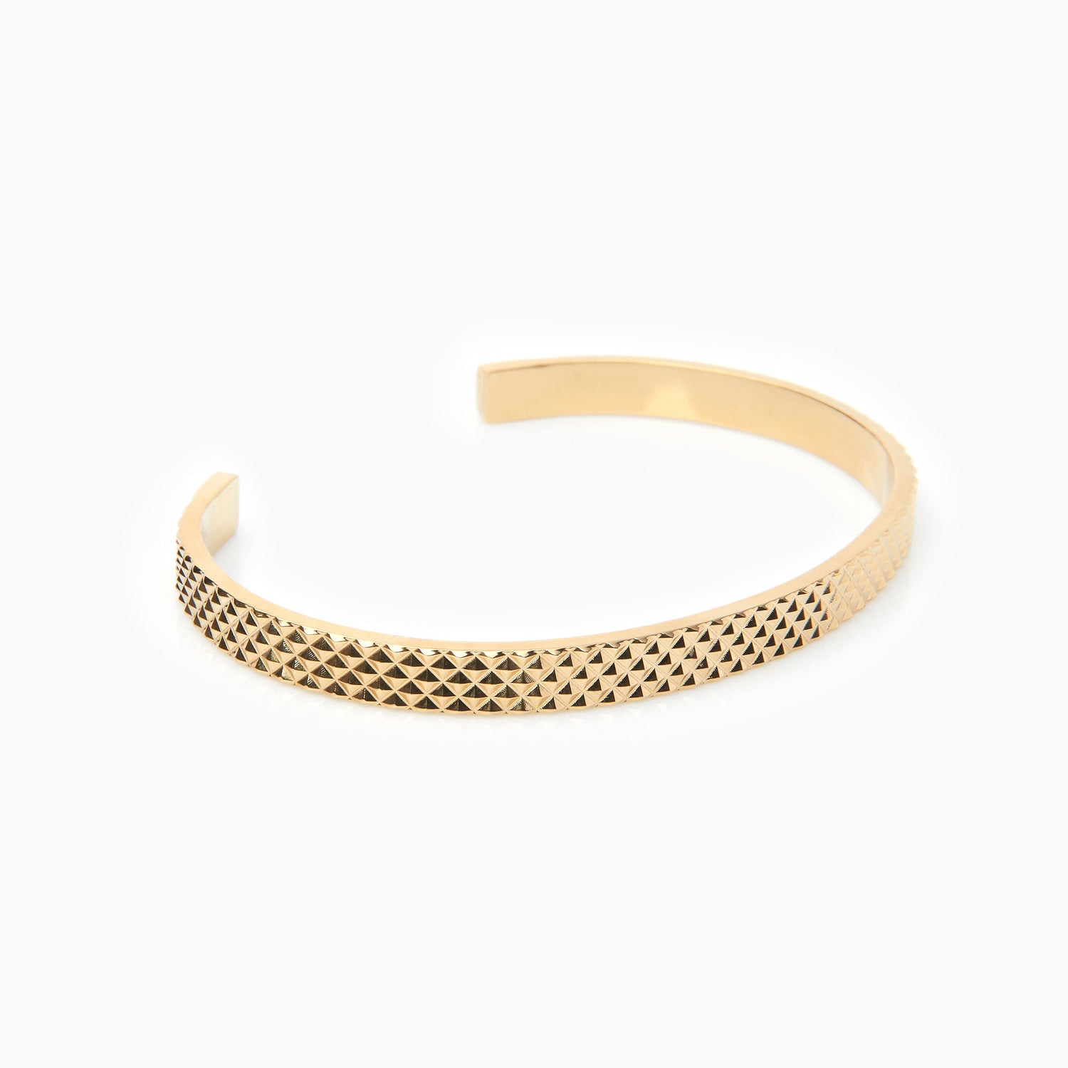 Cuff armband met Diamant Motief