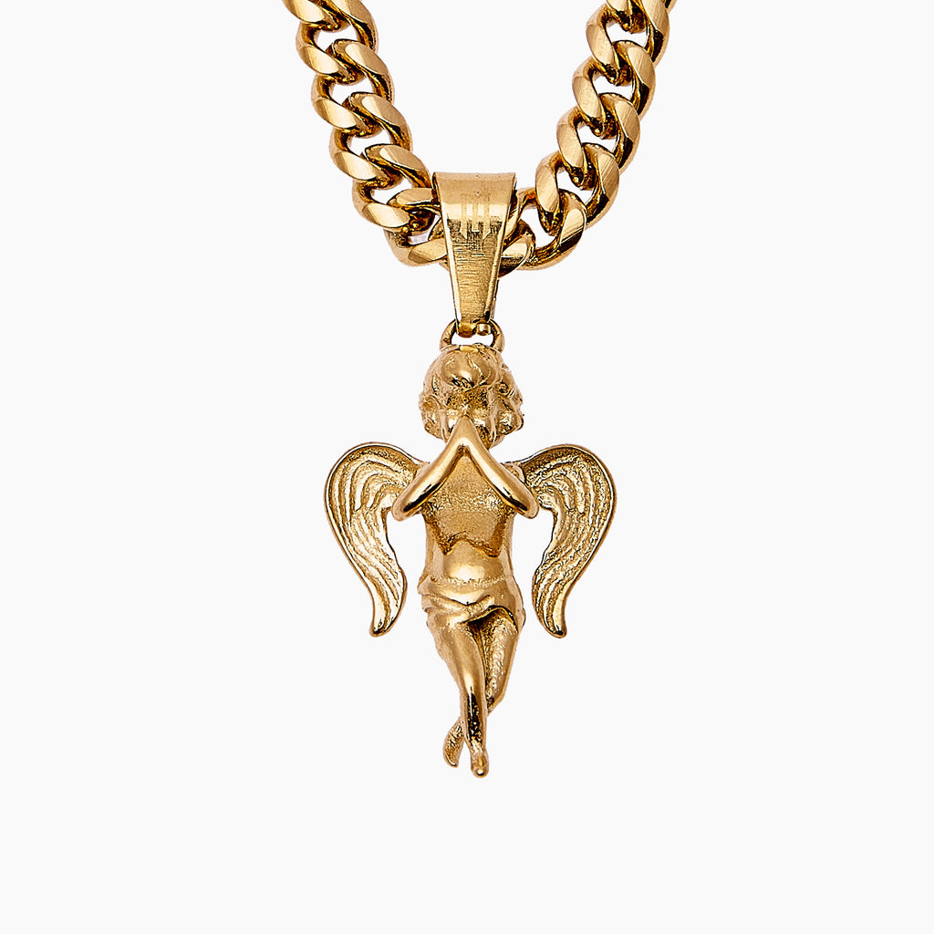 Angel Pendant Gold